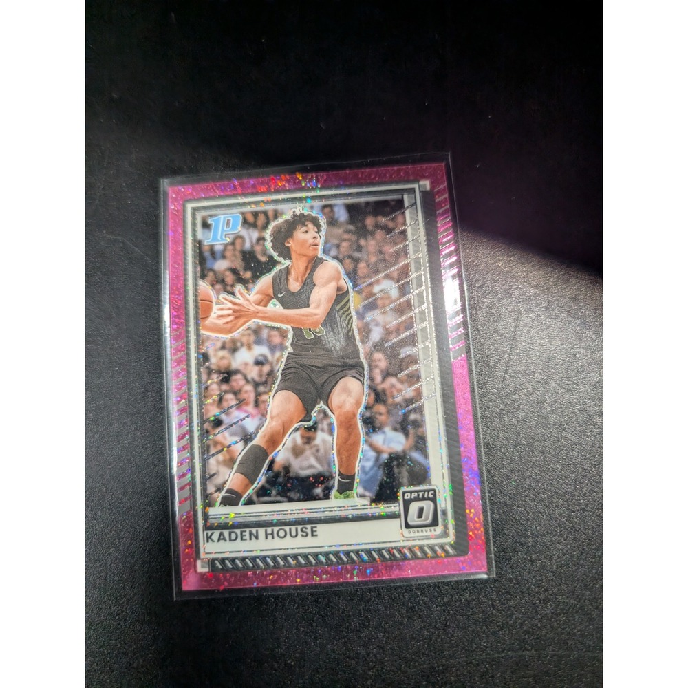 2023-24 Panini Donruss Optic Kaden House Pink Velocity Prizm 081/275 No 73